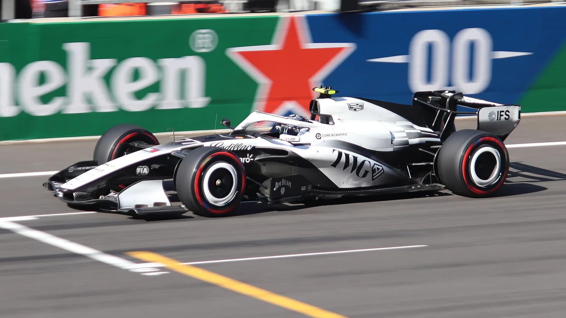 Bottas in Shanghai qualifying. Photographed during the 2026 Chinese Grand Prix weekend.