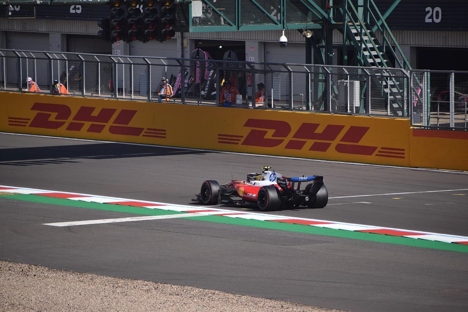 Hamilton at Silverstone. Photographed during the 2026 British Grand Prix weekend.