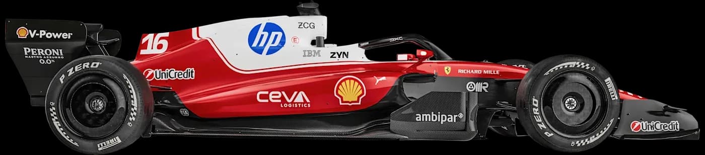 Ferrari SF-26 with its 2026 livery
