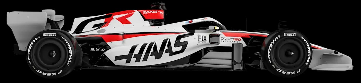 Haas F1 Team VF-26 with its 2026 livery