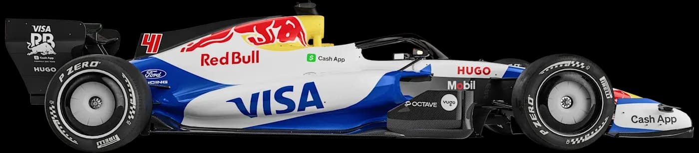 Racing Bulls VCARB 03 with its 2026 livery