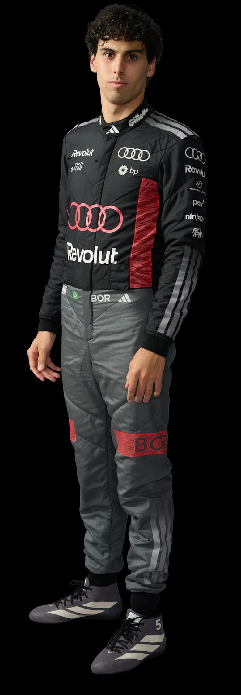 Gabriel Bortoleto 2026 official Formula One portrait