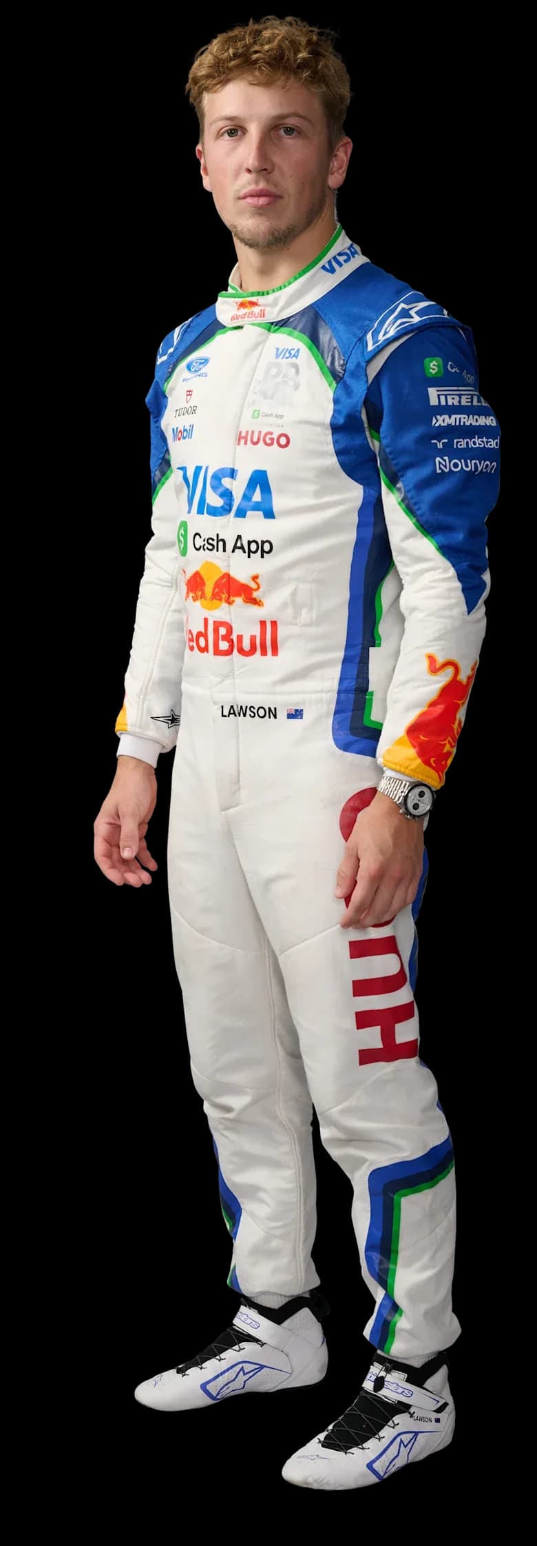 Liam Lawson 2026 official Formula One portrait