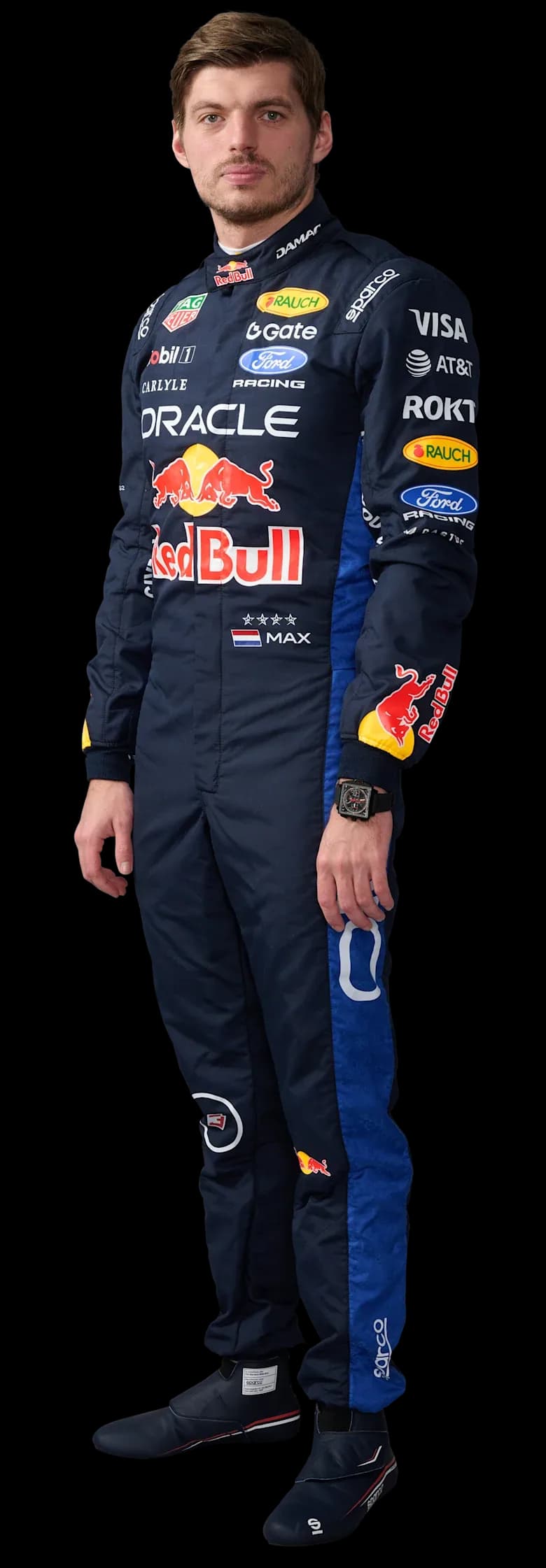 Max Verstappen 2026 official Formula One portrait