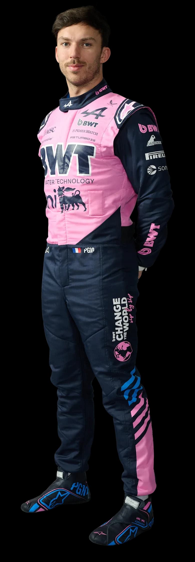 Pierre Gasly 2026 official Formula One portrait