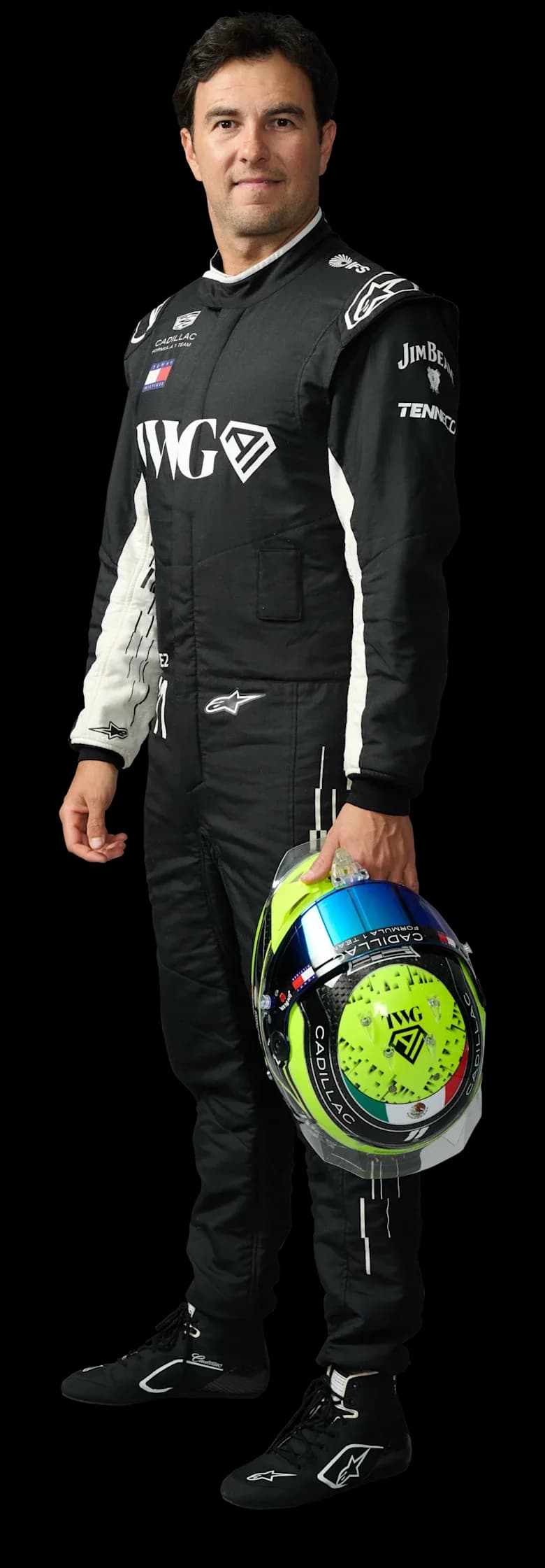 Sergio Perez 2026 official Formula One portrait