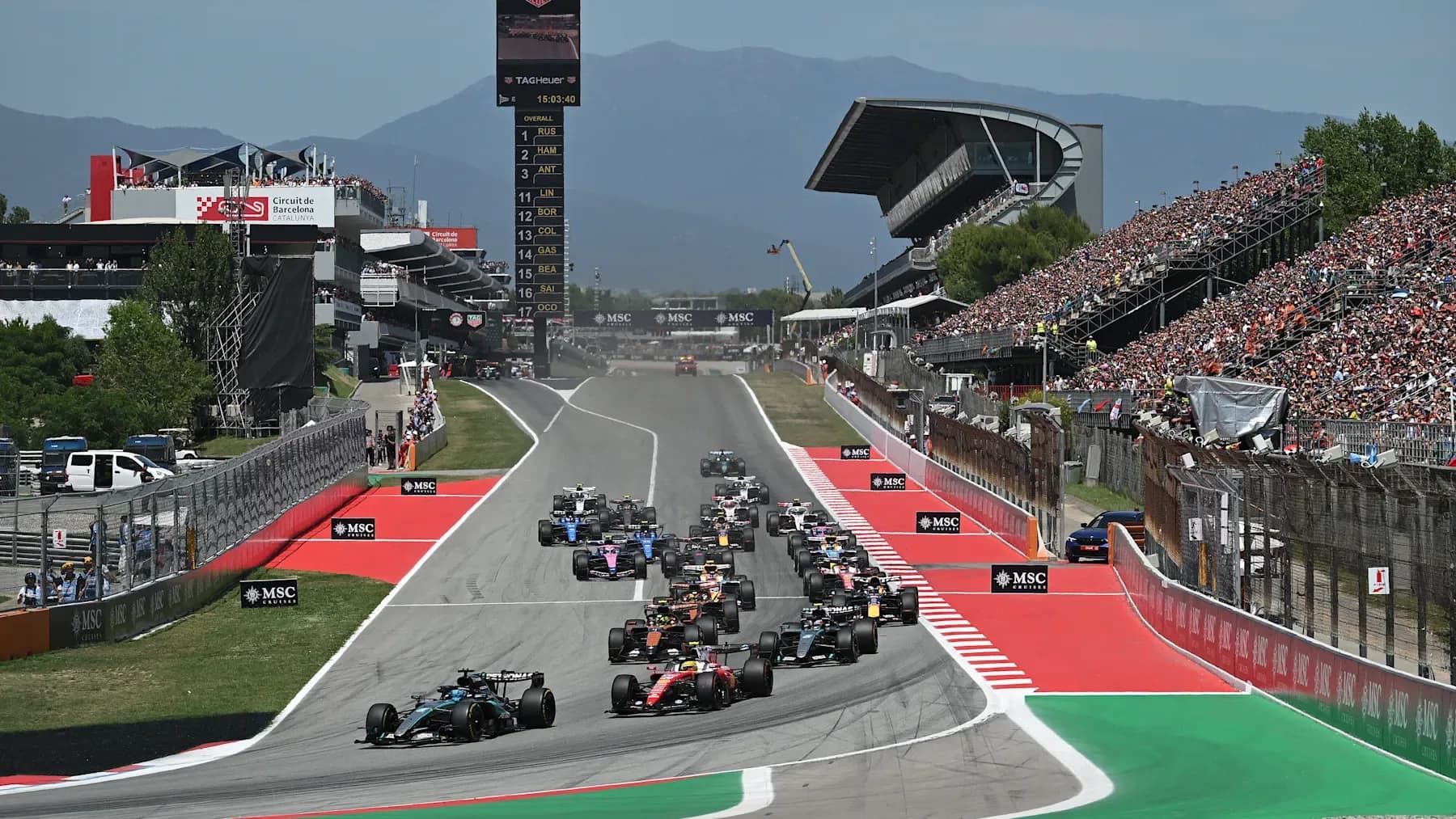 2026 Barcelona-Catalunya Grand Prix official race imagery
