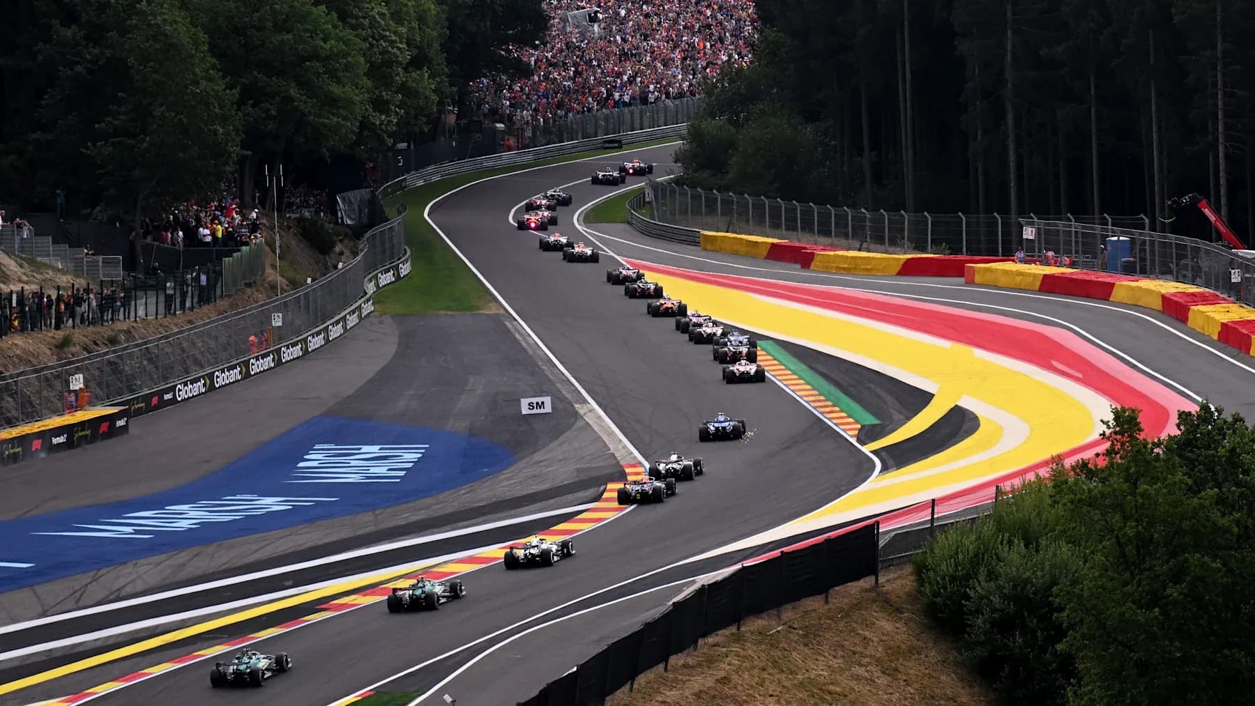 2026 Belgian Grand Prix official race imagery