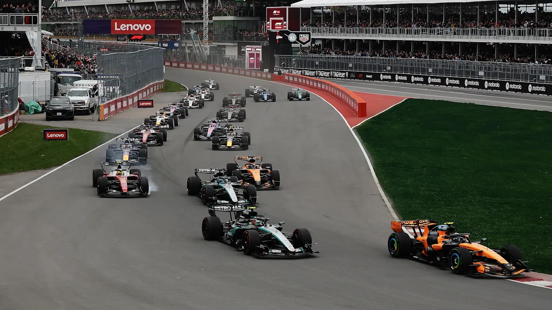 2026 Canadian Grand Prix official race imagery